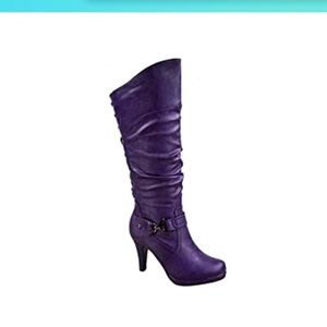 Purple and Red Boots sold separately